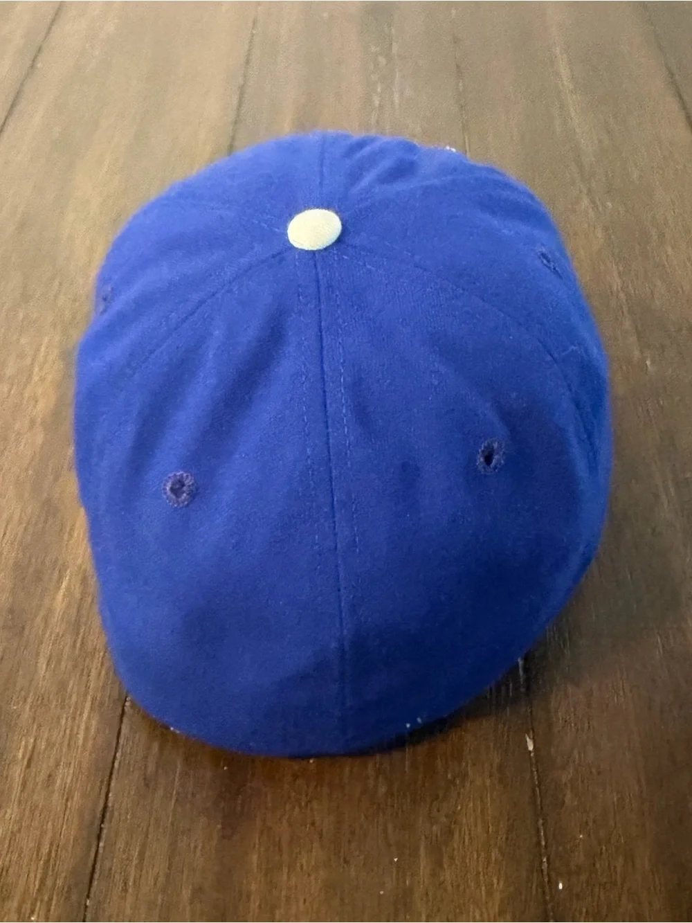 Vintage Los Angeles Dodgers New Era Pro Model Leather Dupont Visor Wool 7 3/8